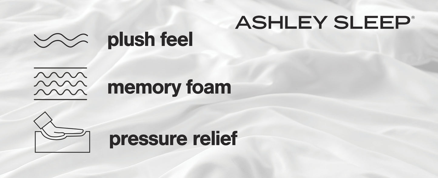Chime 12 Inch Memory Foam Twin Mattress in a Box