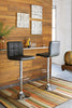 Bellatier Adjustable Height Bar Stool (Set of 2)