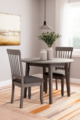 Mesa de comedor Shullden y 2 sillas