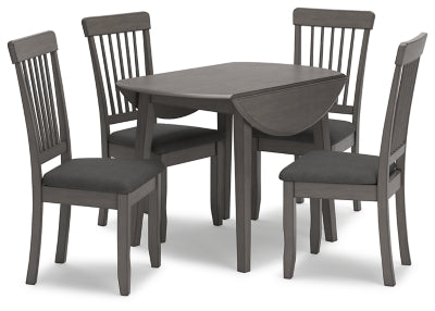 Mesa de comedor abatible Shullden