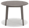 Mesa de comedor abatible Shullden