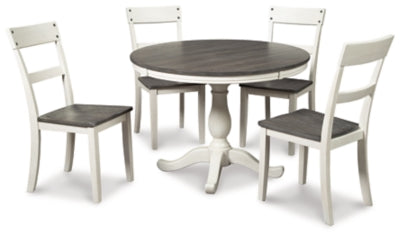 Mesa de comedor Nelling y 4 sillas