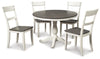 Mesa de comedor Nelling y 4 sillas