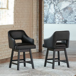 Tallenger Counter Height Bar Stool (Set of 2)