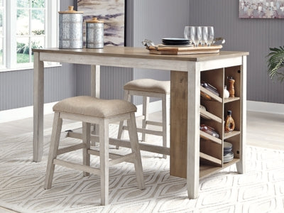 Mesa de comedor de altura de mostrador Skempton