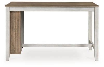 Mesa de comedor de altura de mostrador Skempton