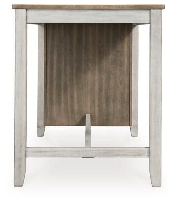 Mesa de comedor de altura de mostrador Skempton