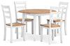 Gesthaven Dining Table and 4 Chairs