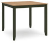 Mesa de comedor Gesthaven de altura de mostrador y 4 taburetes (juego de 5)