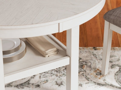 Mesa de comedor y 4 sillas Erinberg (juego de 5)