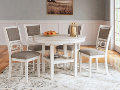 Mesa de comedor y 4 sillas Erinberg (juego de 5)