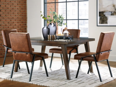 Zumbado Dining Table and 4 Chairs