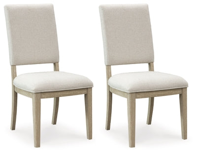 Silla de comedor Vallardia (juego de 2)
