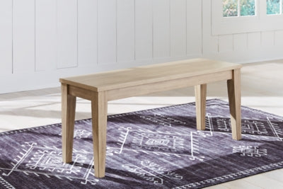Banco de comedor Gleanville de 42"