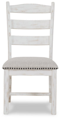 Mesa de comedor Valebeck y 8 sillas con servidor