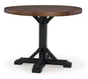 Mesa de altura de mostrador Valebeck y 4 taburetes