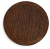 Mesa de comedor de altura de mostrador Valebeck y 2 taburetes