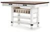 Mesa de comedor de altura de mostrador Valebeck