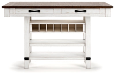 Mesa de comedor de altura de mostrador Valebeck