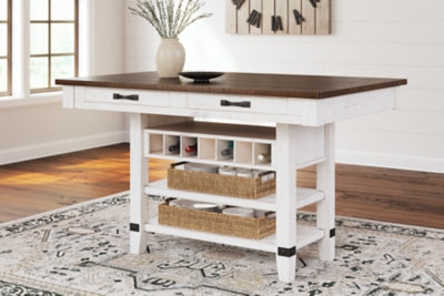 Mesa de comedor de altura de mostrador Valebeck