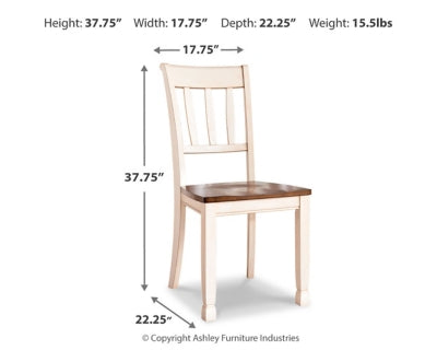 Silla de comedor Whitesburg (juego de 2)