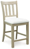 Calmoro Counter Height Barstool (Set of 2)