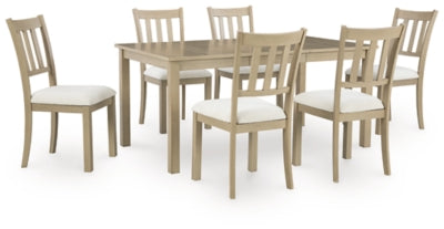 Paquete de comedor de 7 piezas
