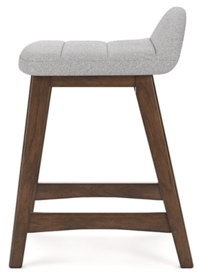 Mesa de comedor Lyncott de altura de mostrador y 4 taburetes