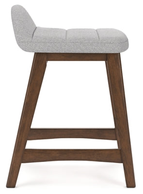 Mesa de comedor Lyncott de altura de mostrador y 4 taburetes