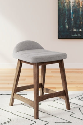 Mesa de comedor Lyncott de altura de mostrador y 4 taburetes