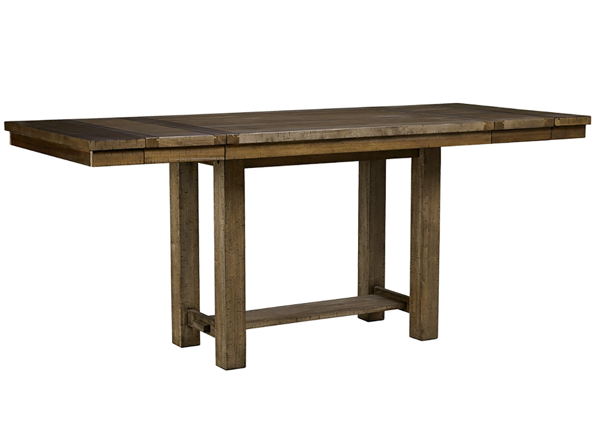 Mesa extensible de comedor de altura de mostrador Moriville