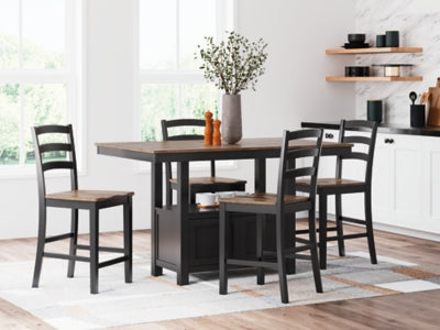 Wildenauer Dining Table and 4 Chairs