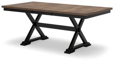 Mesa extensible de comedor Wildenauer