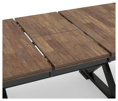 Mesa extensible de comedor Wildenauer
