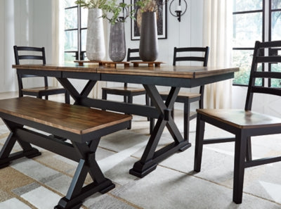 Paquete de comedor de 6 piezas