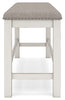 Robbinsdale Counter Height Dining Table, 2 Barstools, Bench and Server