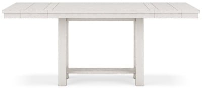 Mesa extensible de comedor Robbinsdale de altura de mostrador
