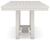Robbinsdale Counter Height Dining Table and 6 Barstools