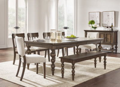 Mesa extensible de comedor Veramond