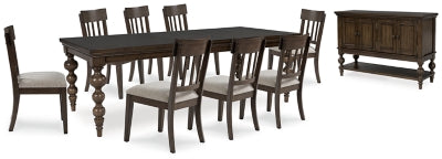 Paquete de comedor de 10 piezas