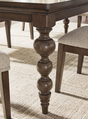 Mesa extensible de comedor Veramond