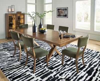 Mesa de comedor Steenlage y 4 sillas