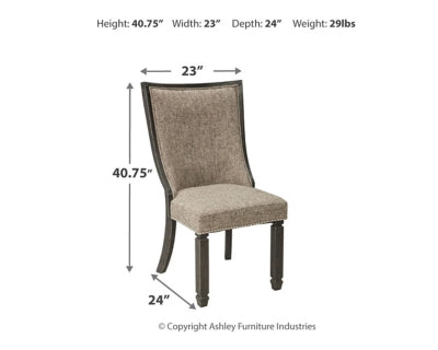 2-Piece Dining Chair Package
