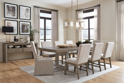 Mesa extensible de comedor Langford