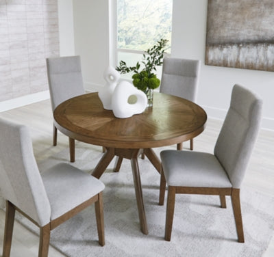 Mesa de comedor y 4 sillas Roanhowe