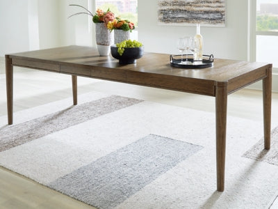 Mesa extensible de comedor Roanhowe