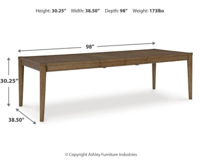 Mesa de comedor y 8 sillas Roanhowe