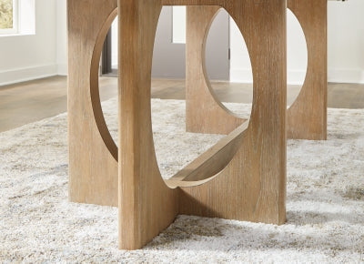 Mesa extensible de comedor Rencott