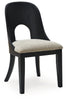 Silla de comedor Rowanbeck (juego de 2)