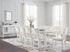 Chalanna Dining Table and 10 Chairs
